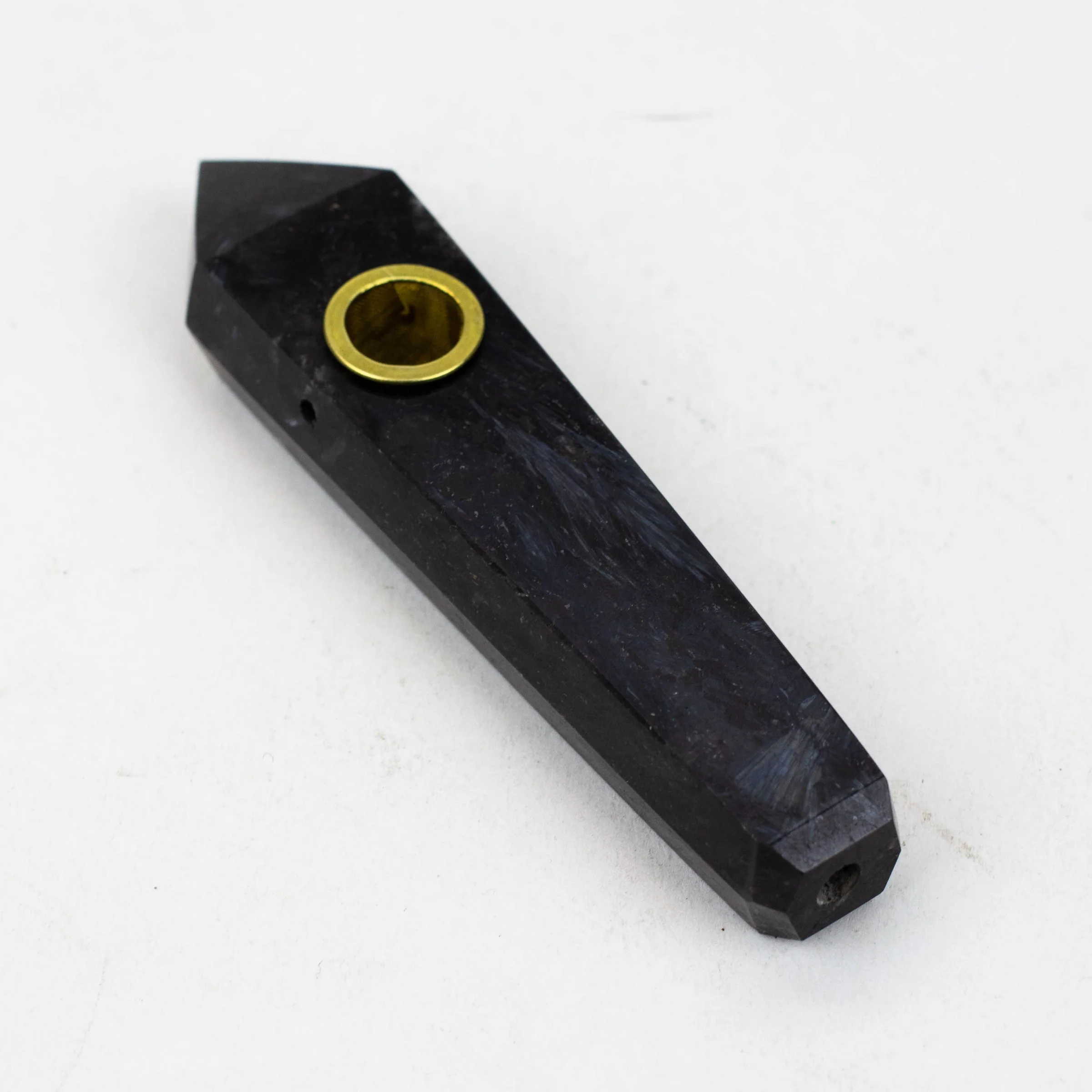 Fireworks Stone - Crystal Stone Smoking Pipe With Choke Hole