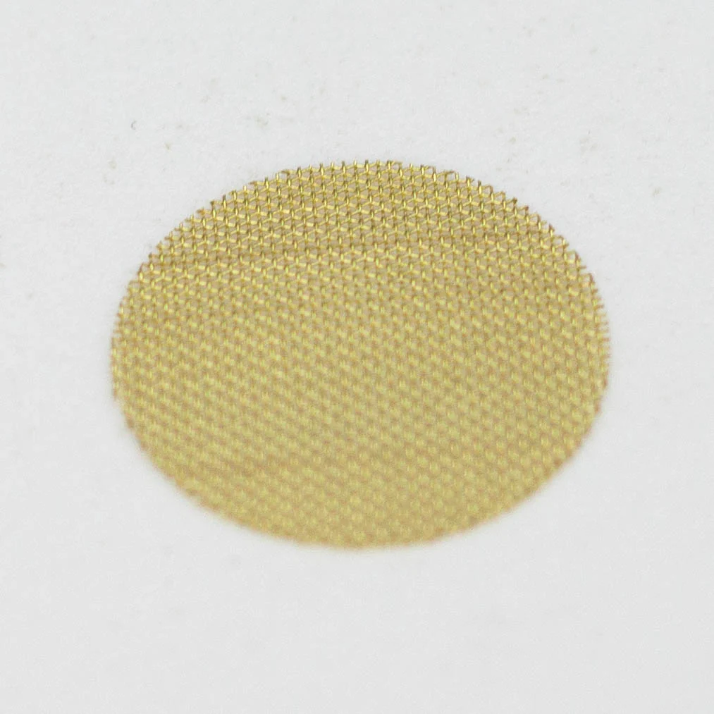 12.7mm - Gold Flat Metal Screens (10-Pack)